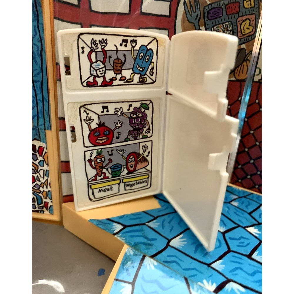 1988 Matchbox Pee-Wee's Playhouse Fold & Carry w/ Box VG Complete Condition READ - Picture 9 of 16